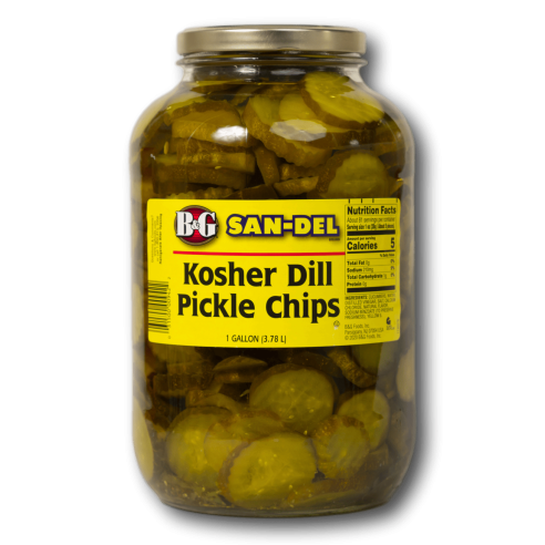 B&AMP;G SLICED GHERKINS 3.8 L