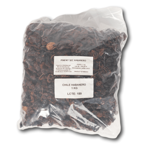 CHILE HABANERO / SCHARFE CHILIS TROCKEN - 1KG